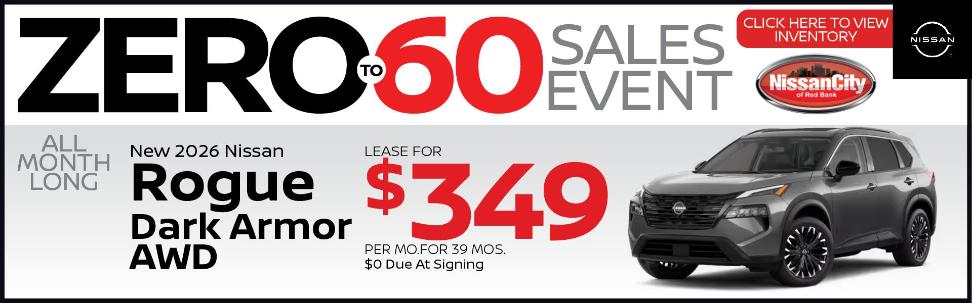 New 2026 Nissan Rogue Dark Armor AWD