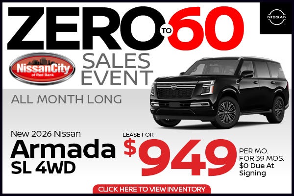 New 2026 Nissan Armada SL 4WD