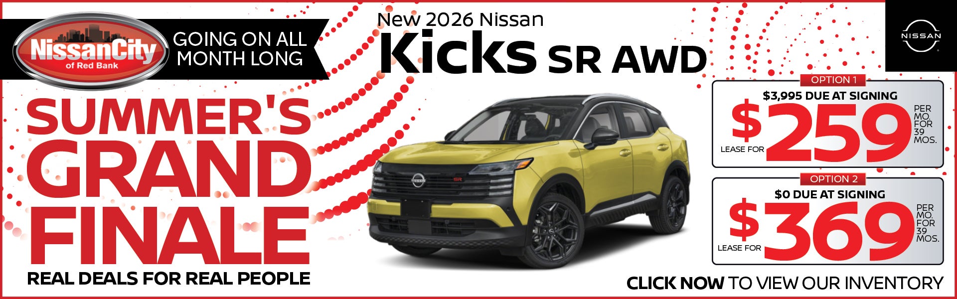 New 2026 Nissan Kicks SR AWD
