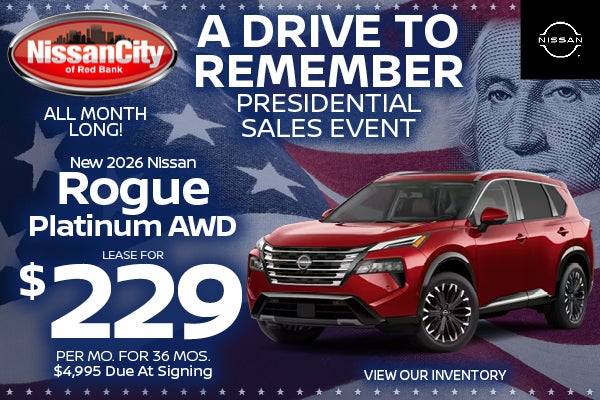 ROGUE PLATINUM AWD $229/mo 36 mo