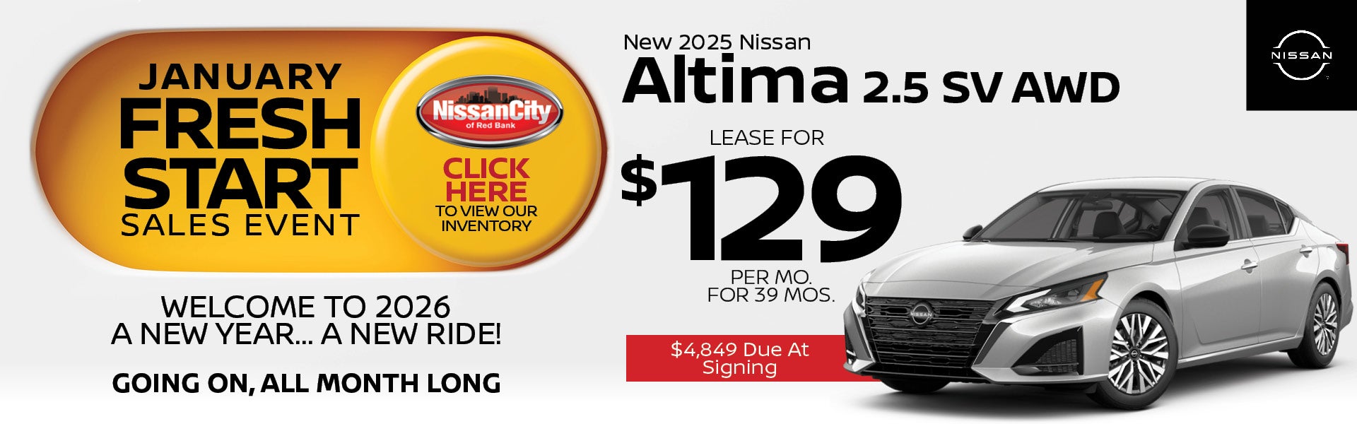 NEW 2025 ALTIMA 2.5 SV