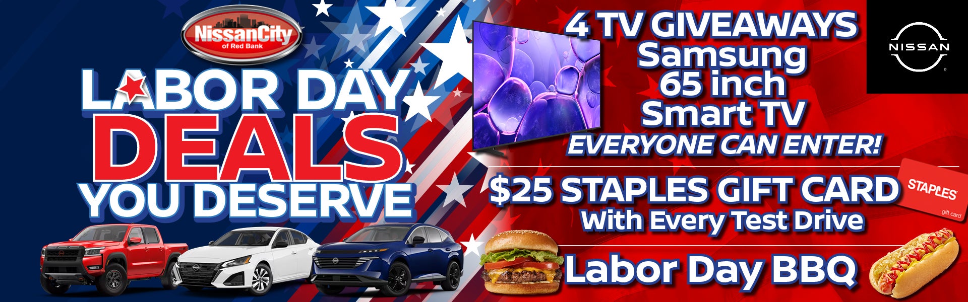 LABOR DAY DEALS YOU DESERVE