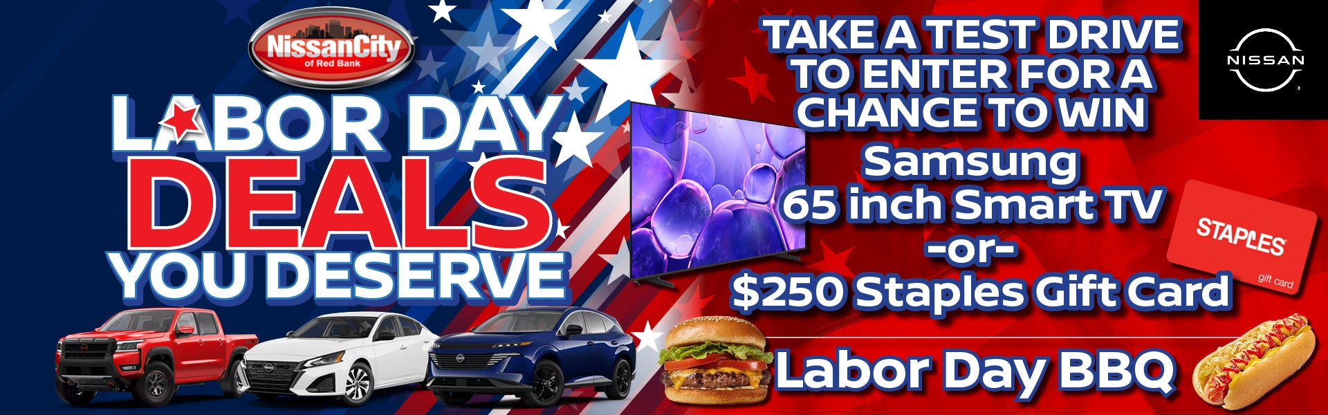 LABOR DAY DEALS YOU DESERVE