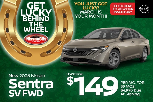 New 2026 Nissan Sentra SV FWD