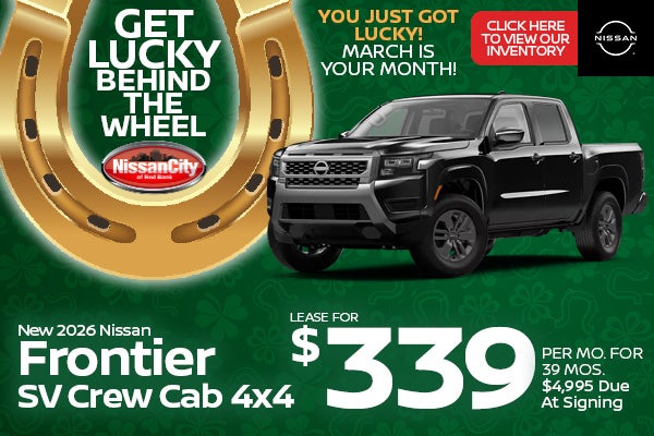 New 2026 Nissan Frontier SV Crew Cab 4x4