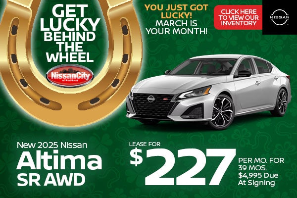 New 2025 Nissan Altima SR 