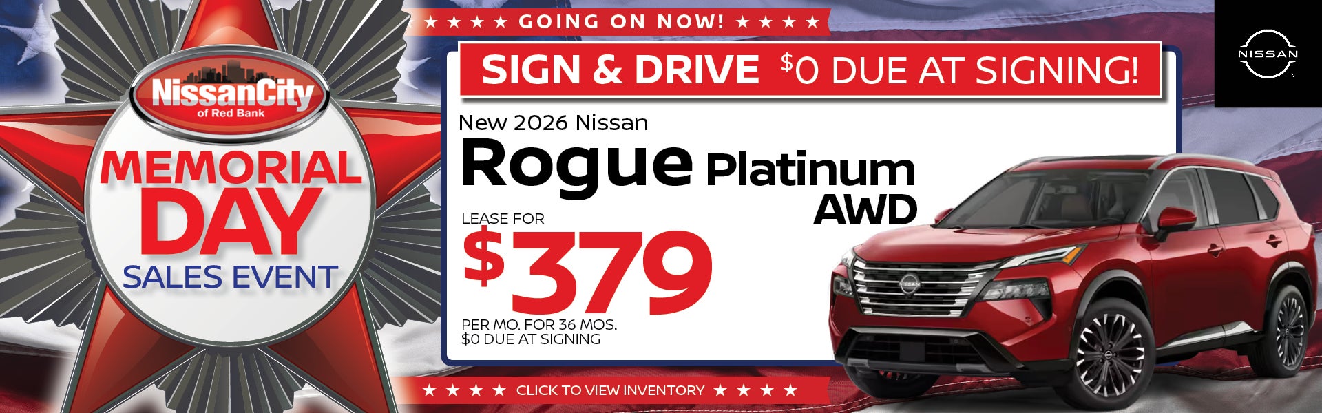 New 2026 Nissan Rogue Platinum AWD
