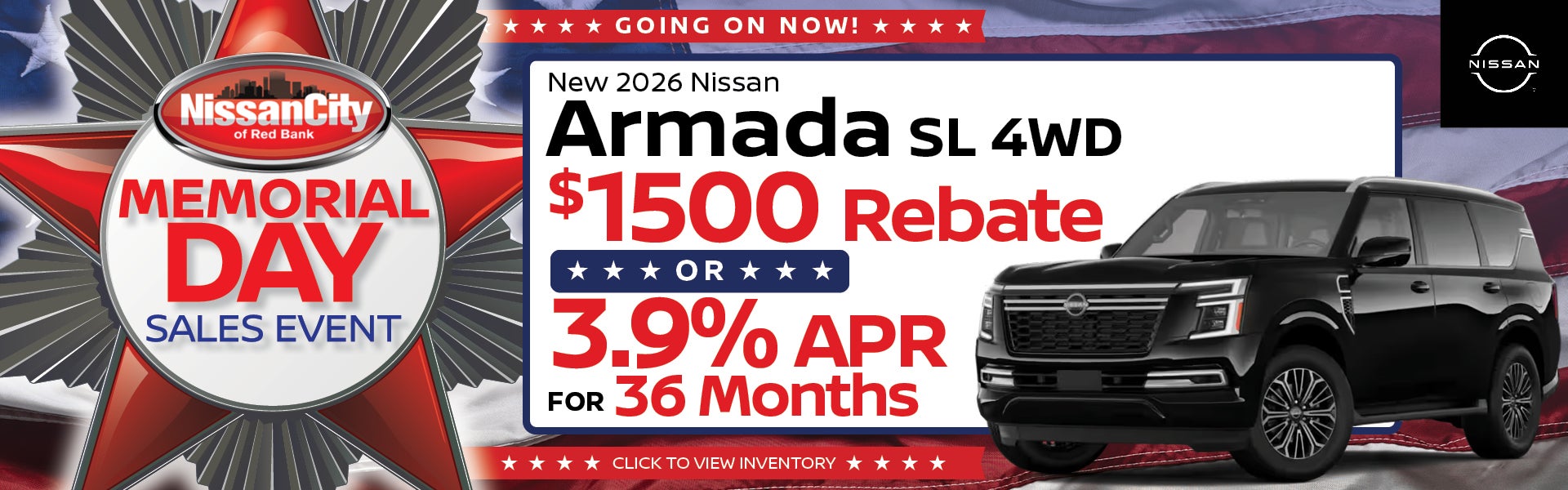 New 2026 Nissan Armada SL 4WD