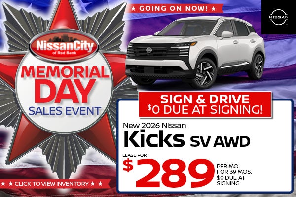 New 2026 Nissan Kicks SV AWD