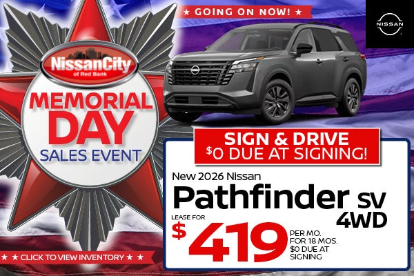 NEW 2026 Nissan Pathfinder SV 4WD