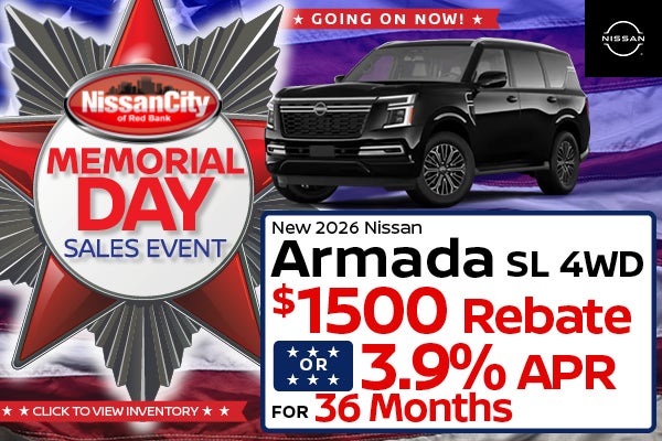 New 2026 Nissan Armada SL 4WD