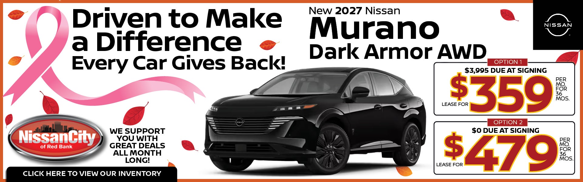 New 2027 Nissan Murano Dark Armor AWD