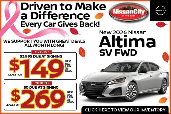 New 2026 Nissan Altima SV FWD