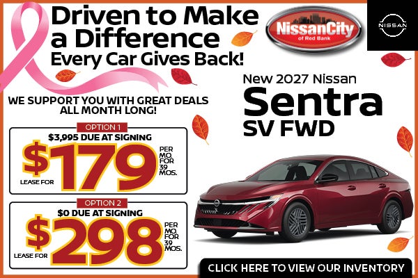 New 2026 Nissan Sentra SV FWD