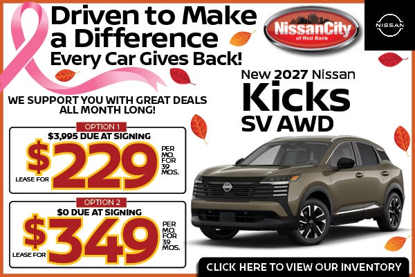 New 2027 Nissan Kicks SV AWD