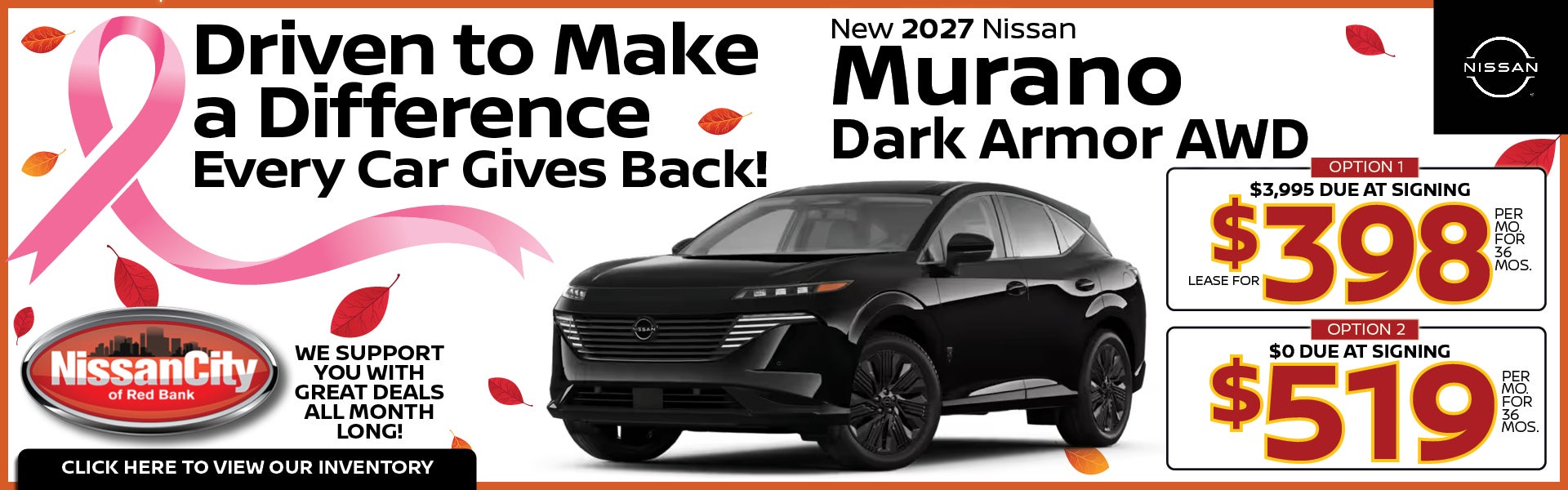 New 2027 Nissan Murano Dark Armor AWD