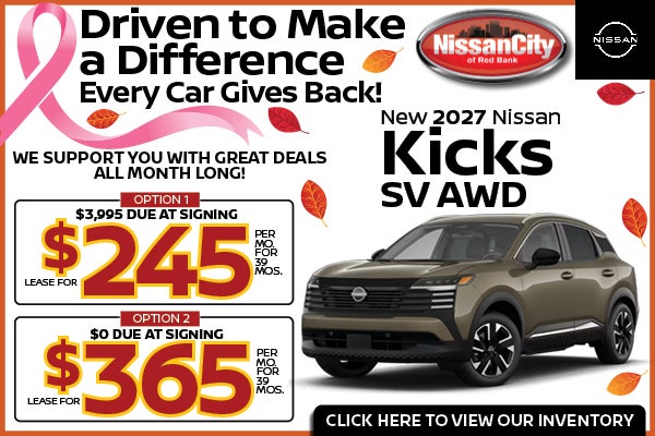 New 2027 Nissan Kicks SV AWD