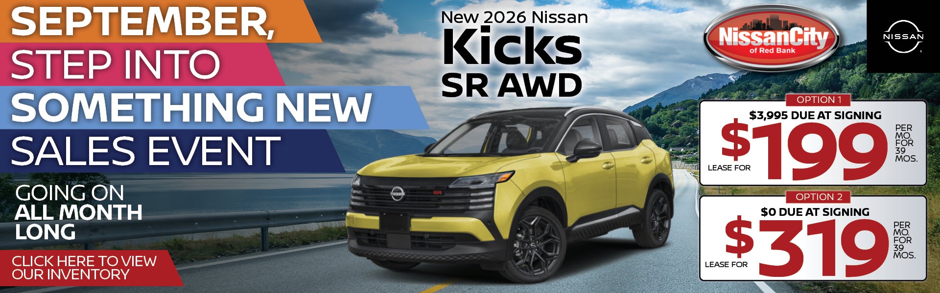 New 2026 Nissan Kicks SR AWD