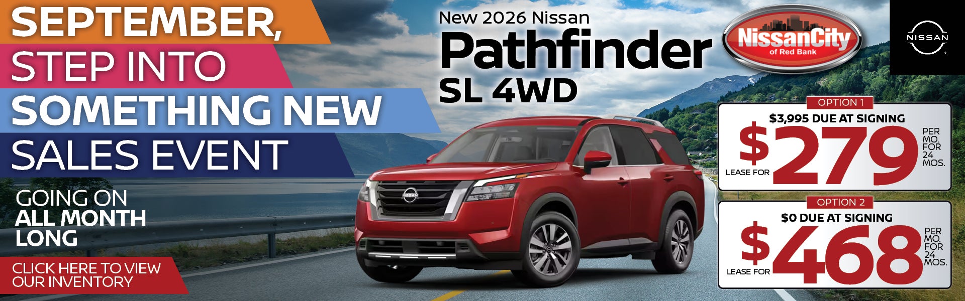 New 2026 Nissan Pathfinder SL 4WD
