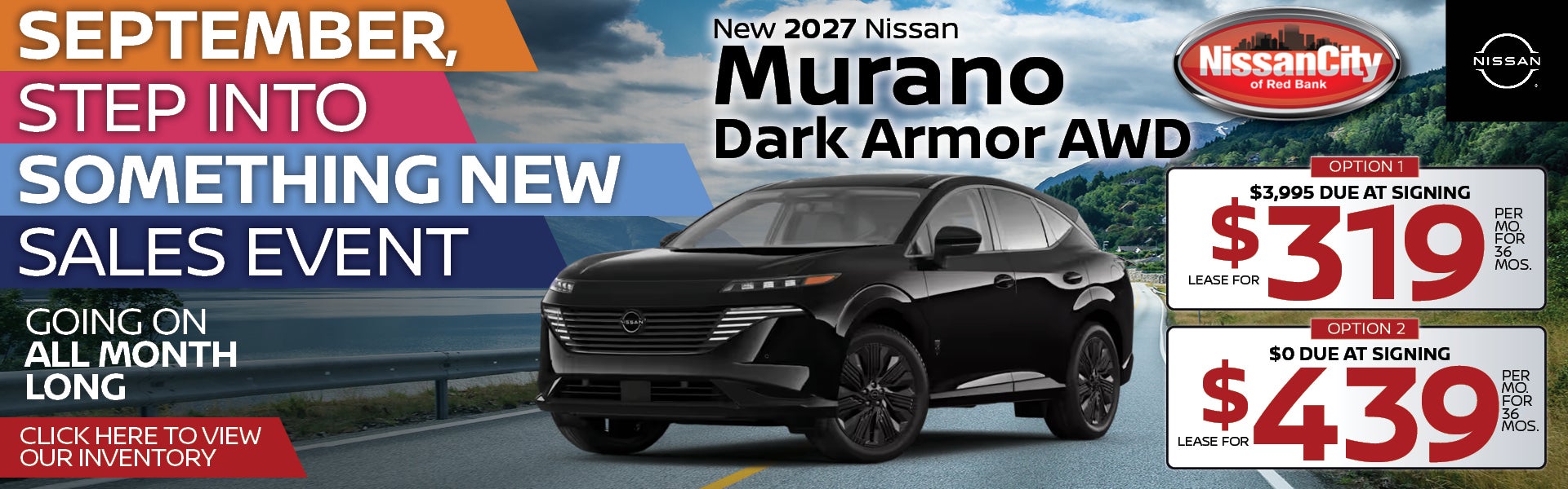 New 2027 Nissan Murano Dark Armor SL AWD