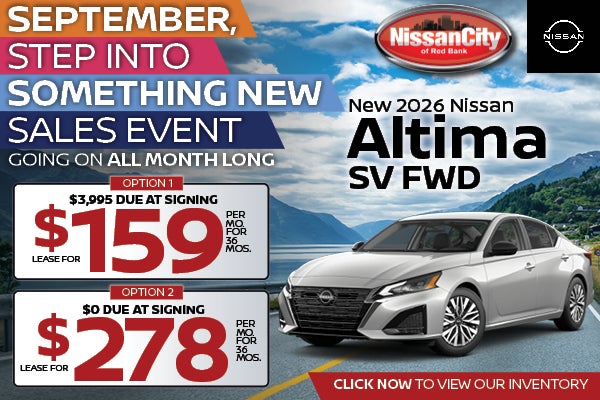 New 2026 Nissan Altima 2.5 SV FWD