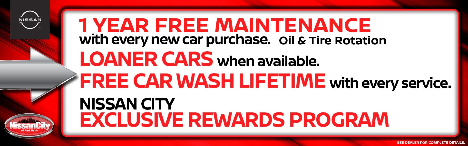 3 years free maintenance